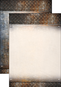 impression affiche abstrait acier alliage MFLUOO13143