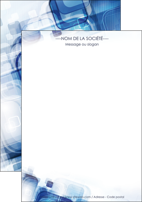 faire affiche moderne design geometrique MIDBE13471