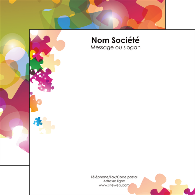 faire flyers abstrait appel arc en ciel MFLUOO13851
