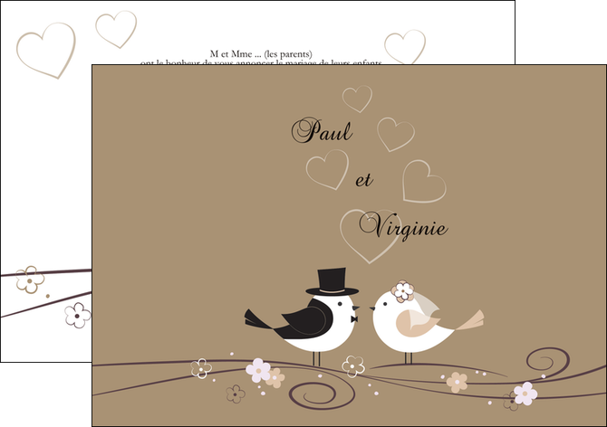creation graphique en ligne flyers belle chocolat creatif MLIG13909