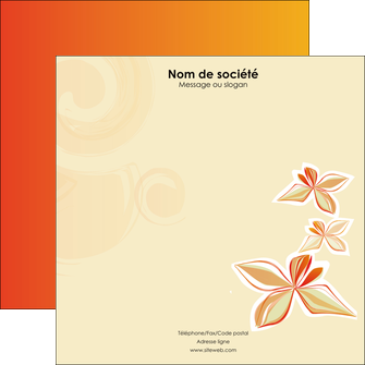 modele en ligne flyers fleuriste et jardinage cartes collection couleur MIDLU14215