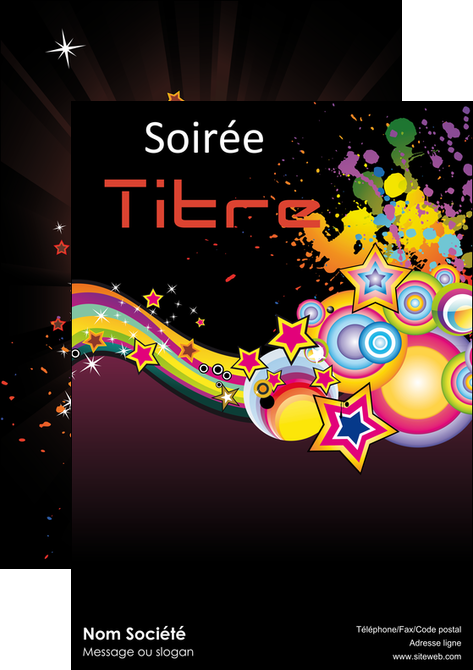 realiser affiche musique abstract audio backdrop MLIGLU14269