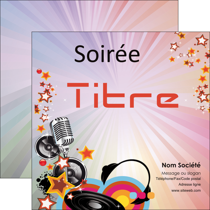 faire modele a imprimer flyers jean claude MLGI14313
