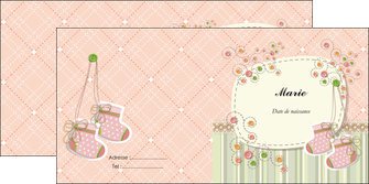 modele depliant 2 volets  4 pages  faire part de naissance carte de naissance carte naissance MLIG14399