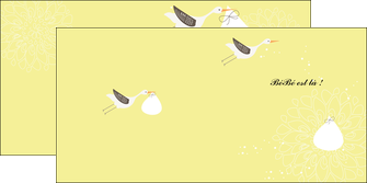 imprimerie depliant 2 volets  4 pages  dessin anime invitation MIDBE14525
