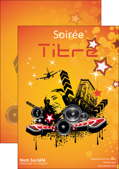 creer modele en ligne affiche musique abstract audio backdrop MLGI14633