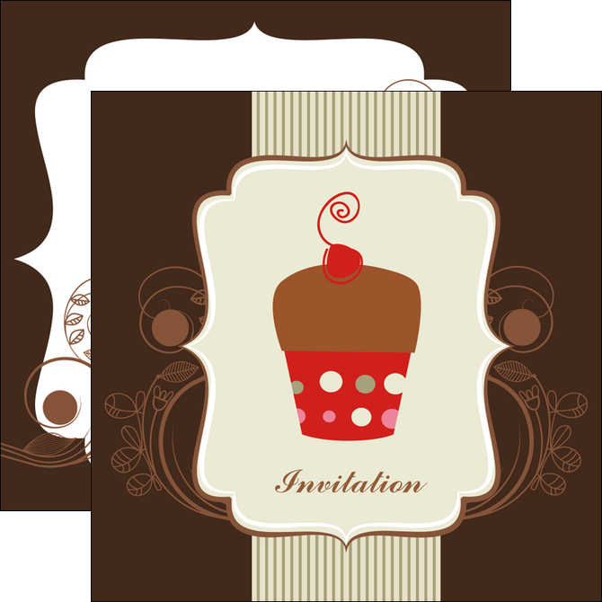 modele flyers carte d anniversaire carton d invitation d anniversaire faire part d invitation anniversaire MIDLU14683