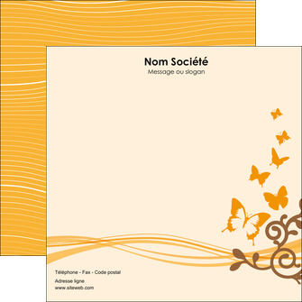 personnaliser maquette flyers papillons nature jardin MIDLU14777