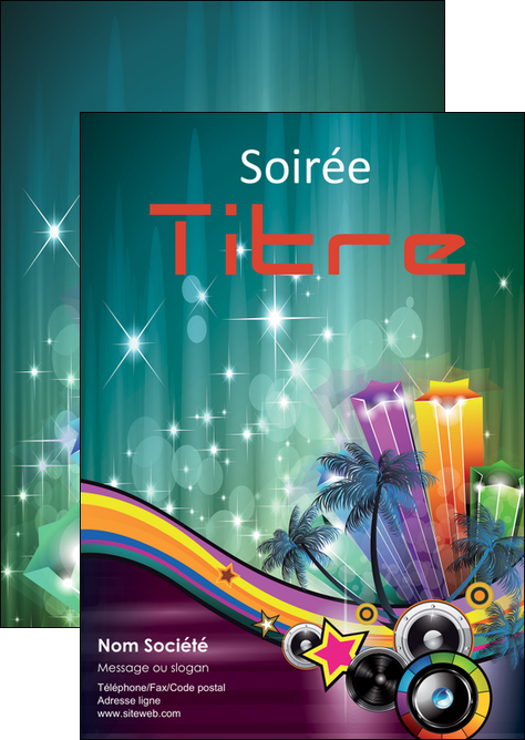 modele flyers musique abstract audio backdrop MLIGLU14861