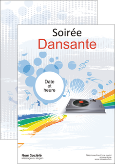 modele flyers musique abstract adore advertise MLGI14905
