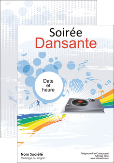 modele en ligne flyers musique abstract adore advertise MLGI14907