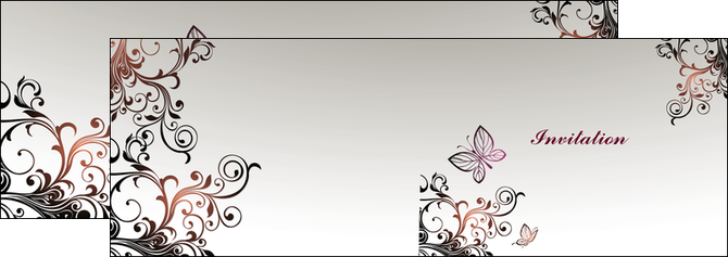 cree depliant 2 volets  4 pages  carte d anniversaire carton d invitation d anniversaire faire part d invitation anniversaire MIDLU14923