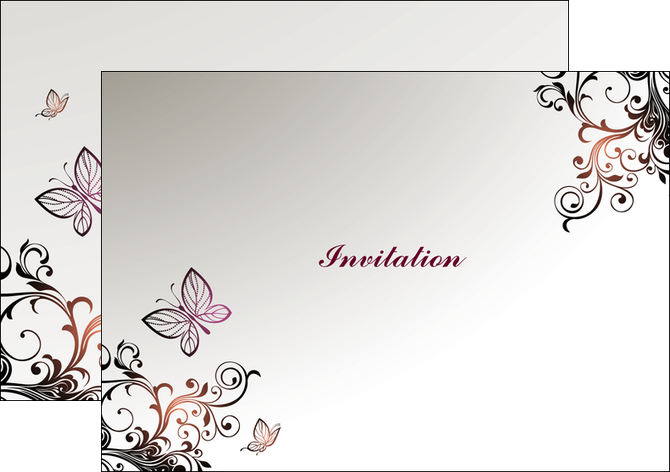 personnaliser maquette flyers carte d anniversaire carton d invitation d anniversaire faire part d invitation anniversaire MIDLU14929