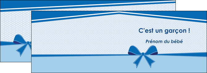 faire depliant 2 volets  4 pages  fille carte de naissance pour  garcon carton de naissance pour garcon MLIG14951