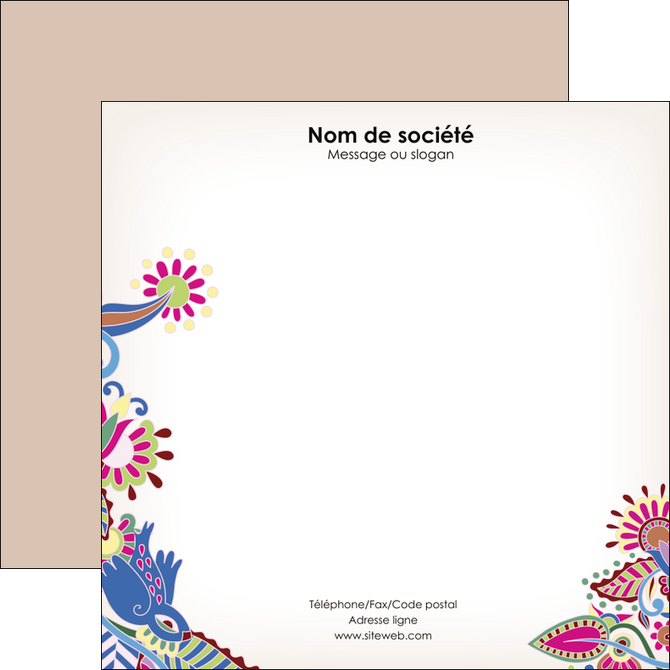 exemple flyers fleuriste et jardinage ornement ornementation decor MLIG15131