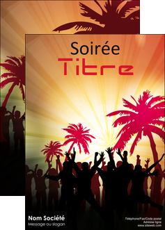 impression affiche discotheque et night club abstract audio backdrop MIFCH15173