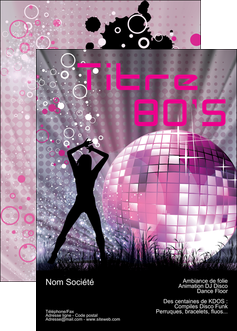 realiser affiche discotheque et night club abstract background banner MIFCH15477