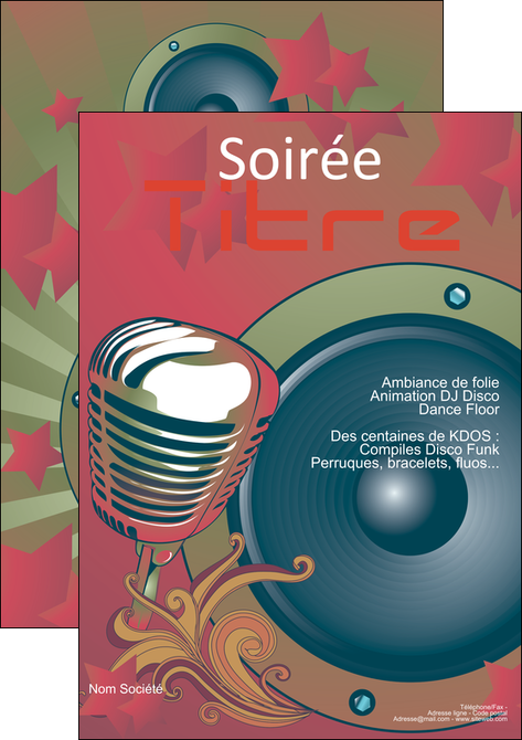 modele en ligne affiche discotheque et night club abstract artistic background MIFCH15479