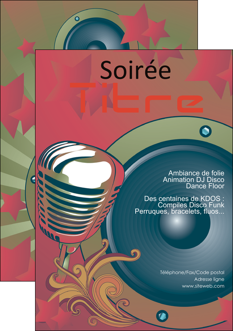 cree flyers discotheque et night club abstract artistic background MIFCH15481