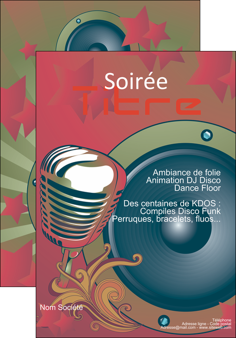 creer modele en ligne affiche discotheque et night club abstract artistic background MIFCH15483