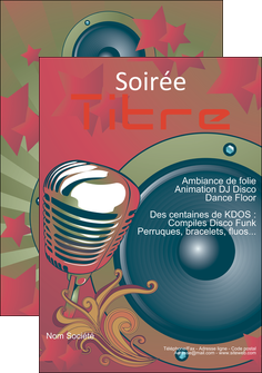 modele affiche discotheque et night club abstract artistic background MIFCH15485