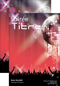 modele flyers discotheque et night club abstract adore advertise MIDBE15581