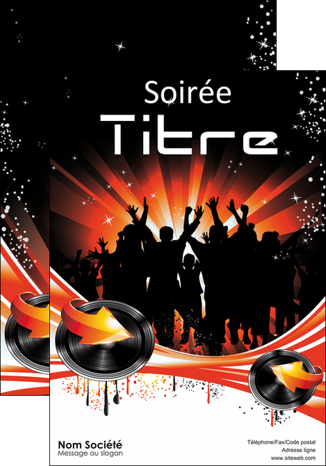 creer modele en ligne affiche discotheque et night club abstract background banner MIFCH15635