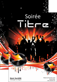creer modele en ligne affiche discotheque et night club abstract background banner MIFCH15635