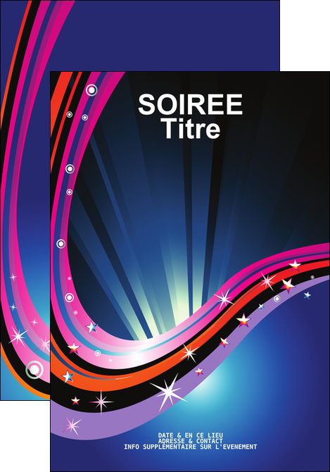 cree affiche discotheque et night club abstract background banner MIFCH15673