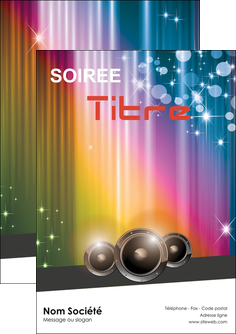 maquette en ligne a personnaliser flyers discotheque et night club abstract background banner MIDBE15713
