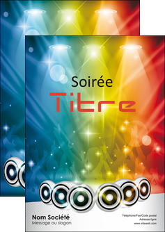 imprimer flyers discotheque et night club ambiance ambiance de folie bal MIFCH15865