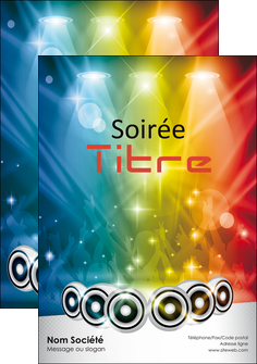faire flyers discotheque et night club ambiance ambiance de folie bal MIFCH15869