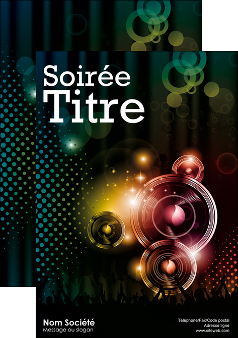 imprimerie affiche discotheque et night club ambiance ambiance de folie bal MIDBE15873