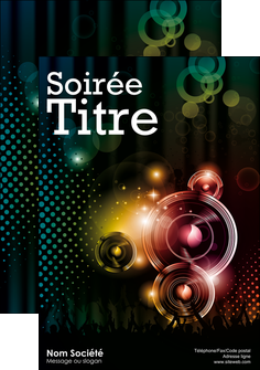 imprimerie affiche discotheque et night club ambiance ambiance de folie bal MIFCH15873