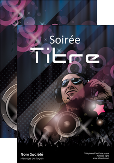 faire affiche discotheque et night club bal boite boite de nuit MIDBE15915