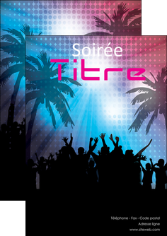 modele flyers discotheque et night club soiree bal boite MIDBE15951