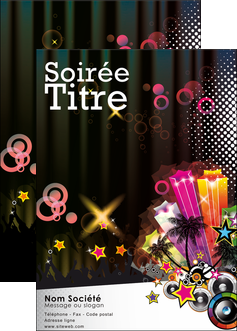 modele en ligne affiche discotheque et night club son baffle boite de nuit MIDBE15957