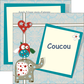 impression flyers chouette dessin elephant MIDBE16045