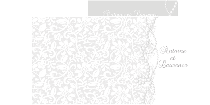impression depliant 2 volets  4 pages  celebrer ceremonie decor MLIG16279