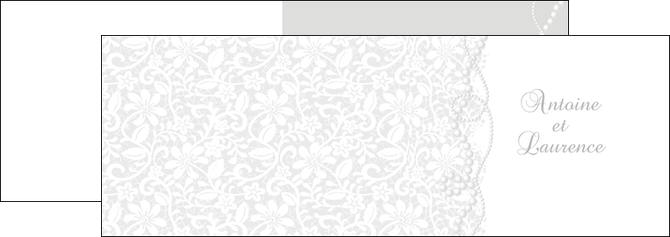 personnaliser modele de depliant 2 volets  4 pages  celebrer ceremonie decor MLIG16283