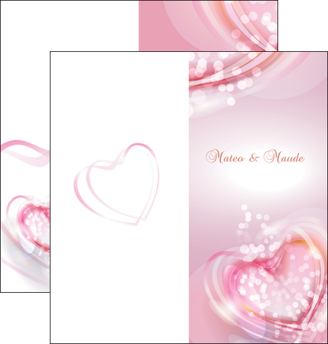 personnaliser maquette depliant 2 volets  4 pages  abstract background beautiful MLIG16413