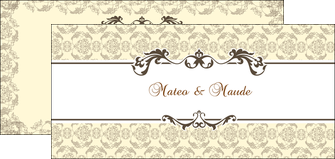 imprimer flyers part de mariage floral gris carte de mariage en fleur MLIG16569