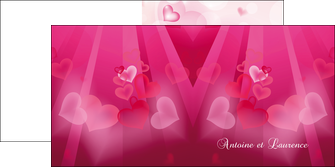 creer modele en ligne depliant 2 volets  4 pages  mariage alliance noces MLIG16713