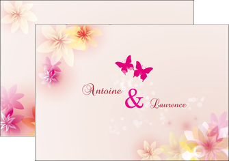 creation graphique en ligne flyers mariage alliance noces MLIG16869
