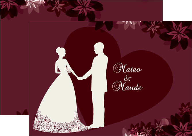 modele flyers demander la main demande en mariage epousailles MLIG17195