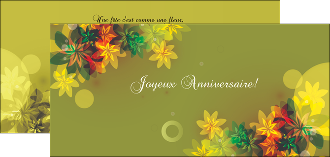 faire flyers arc en ciel couleur fond MIDLU17203
