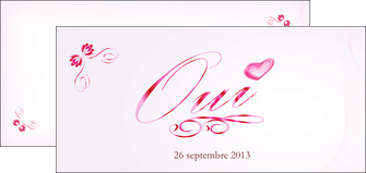 exemple flyers coeur mariage alliance MLIG17543