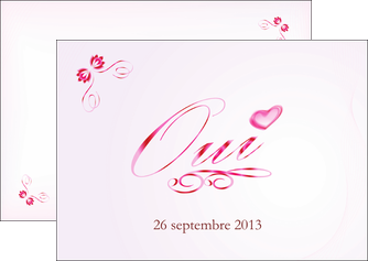 creation graphique en ligne flyers coeur mariage alliance MLIG17547