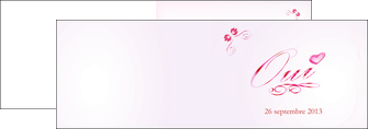 creation graphique en ligne depliant 2 volets  4 pages  coeur mariage alliance MLIG17549