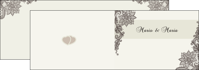 creation graphique en ligne depliant 2 volets  4 pages  mariage faire part mariage faire part de mariage MLIG17997